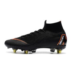 Nike Mercurial SUPERFLY 6 ELITE SG-PRO Anti-Clog Negro Naranja_2.jpg